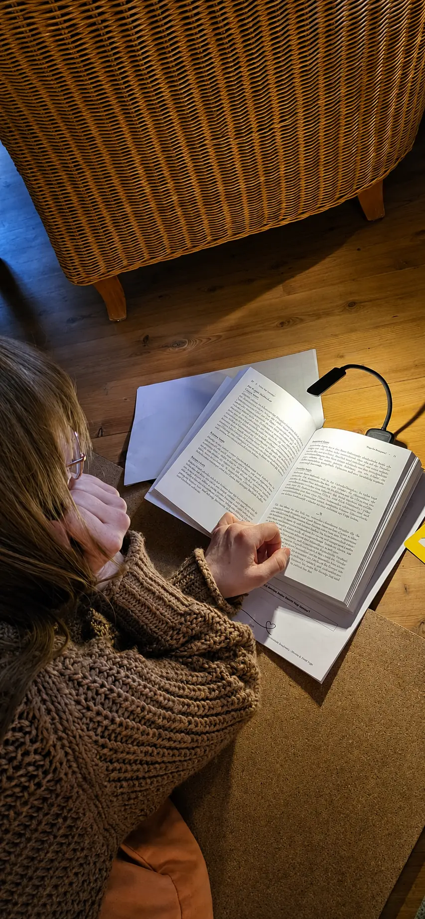 Vertiefung in Yoga-Philosophie während der Winterauszeit